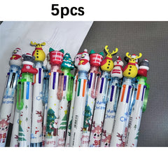 6 in 1 Colorful Water Pen Christmas Gift Festive Holiday