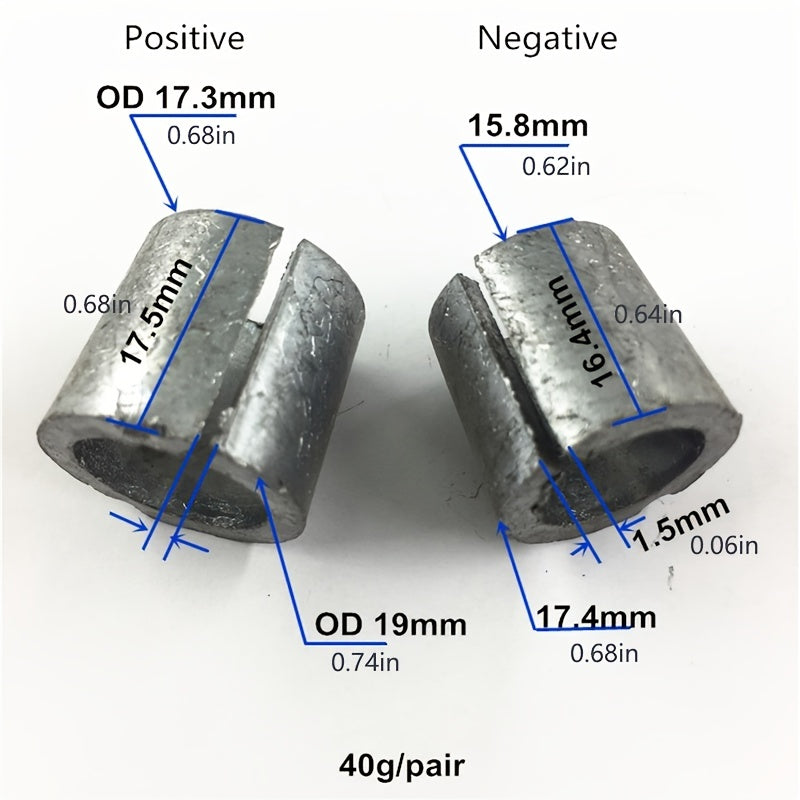 Car Terminal Sleeves Post Adapters Post Shims Terminal Converter
