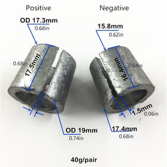 Car Terminal Sleeves Post Adapters Post Shims Terminal Converter