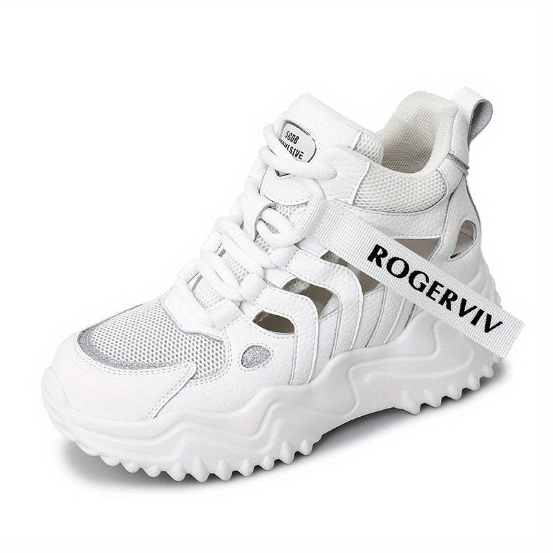 Women's High Top Sports Sandals Casual Hollow Outdoor Shoes
