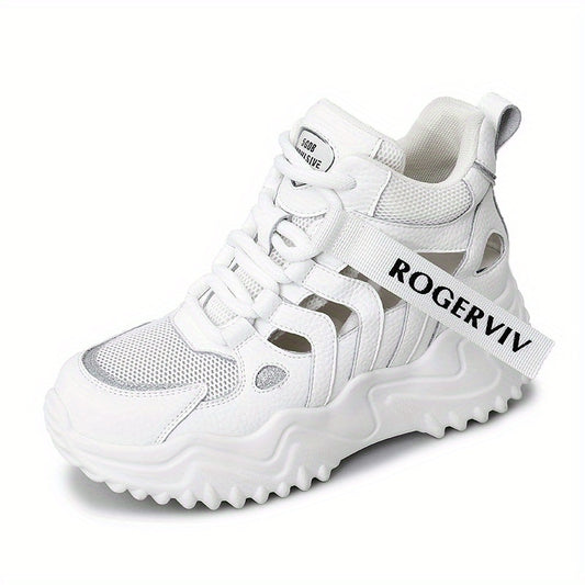 Women's High Top Sports Sandals Casual Hollow Outdoor Shoes