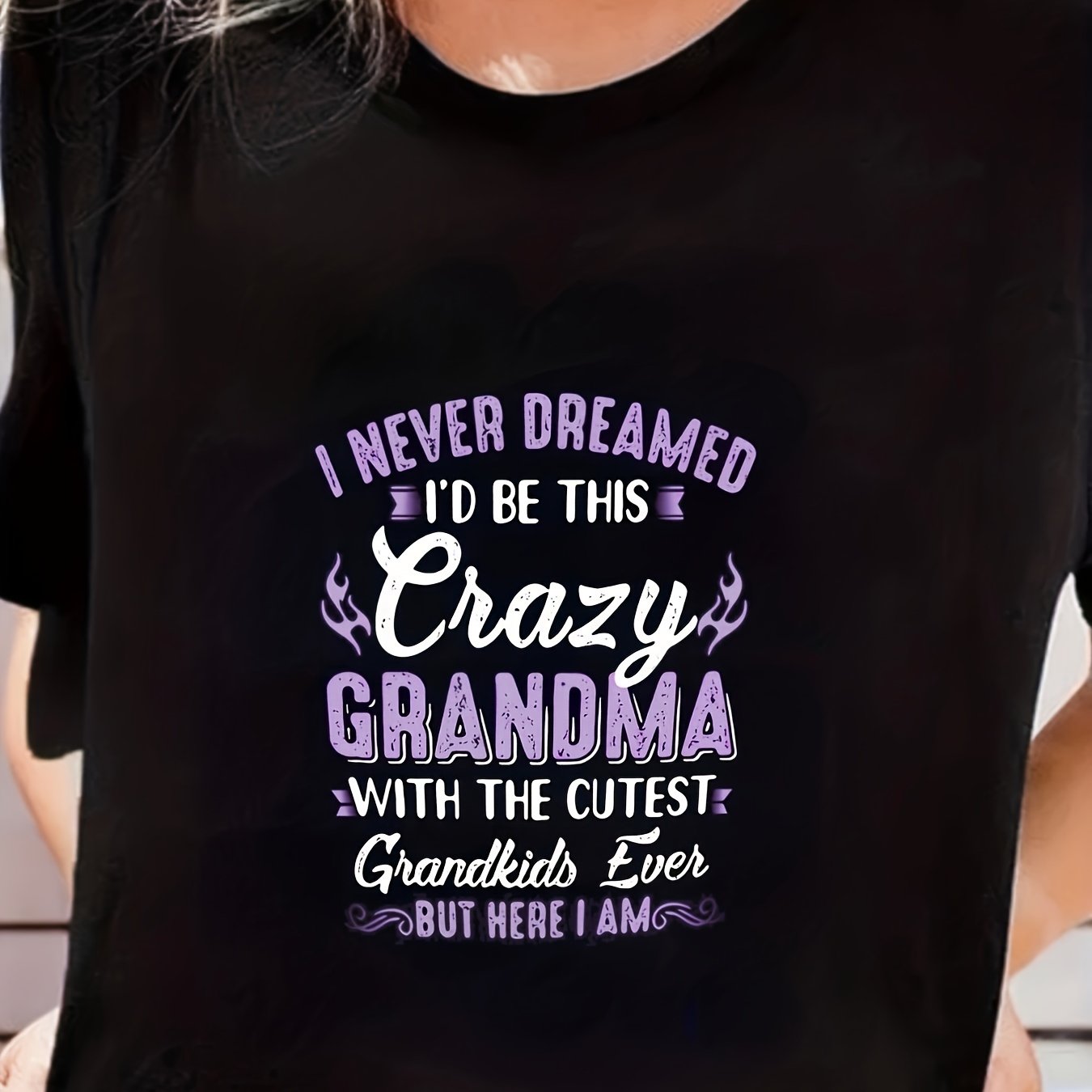 Crazy Grandma Short-Sleeved T-shirt