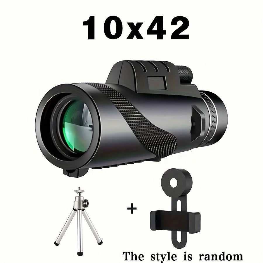 10x42 Pro Telescope for Adults - Outdoor Camping, Bird Watching, Concerts