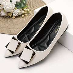 Women's Pointed Toe Ballet Flats Slip on Shoes Lightweight