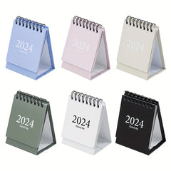 Mini Desk Calendar w/ Stickers 17 Months Home Office School