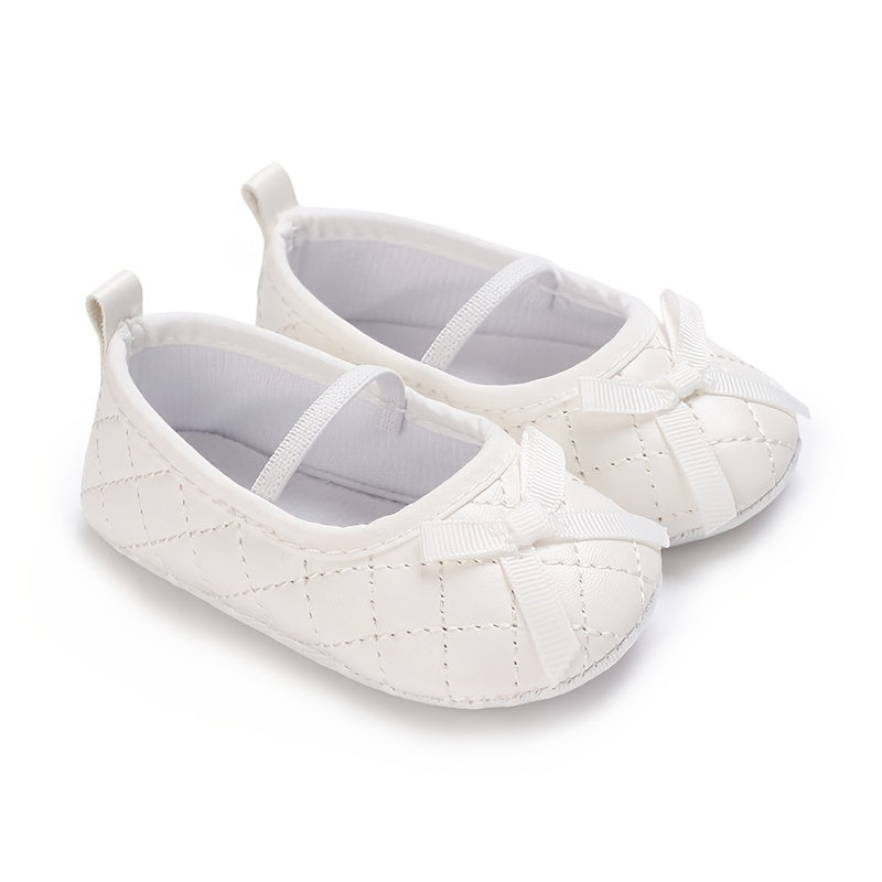 Baby Girls Solid Walking Shoes Non-slip Sneakers for Spring and Autumn