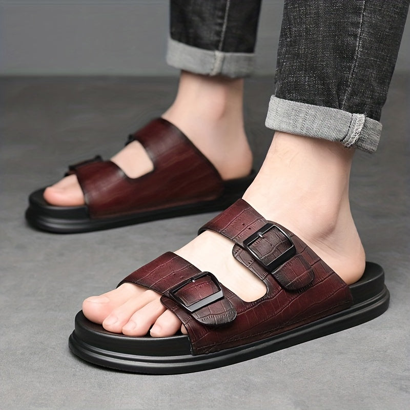 Men's Outdoor Beach Slides Sandals Non Slip Shoes