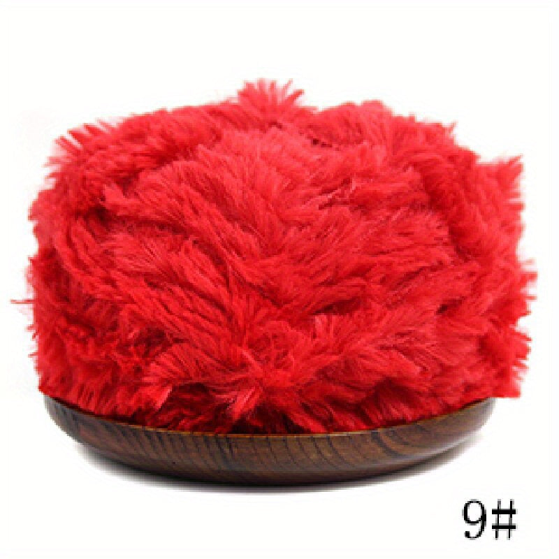 3pcs Mink Fur Faux Eyelash Yarn for Crochet DIY 50g