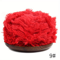 3pcs Mink Fur Faux Eyelash Yarn for Crochet DIY 50g