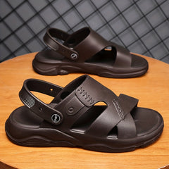 Men's Slip On Sandals Summer Outdoor Walking Shoes