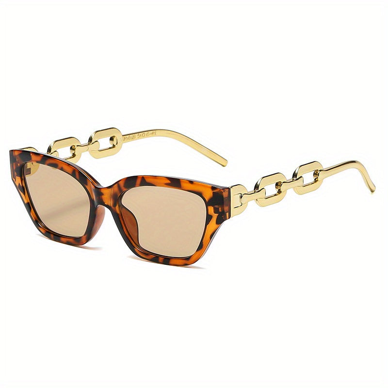 Y2K Cat Eye Sunglasses Chain Charm UV400