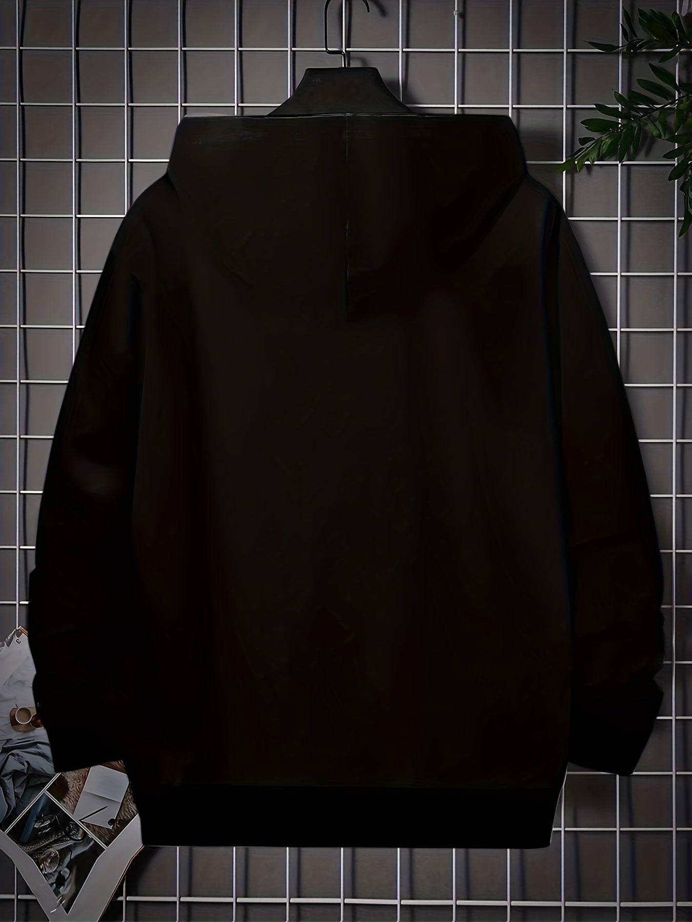 Wolf 3D Print Hoodie Men Graphic Pullover Hooded Sweatshirt