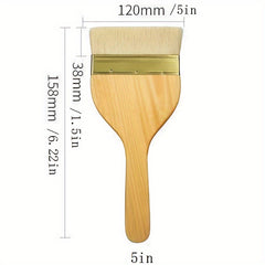 Optional Wool Brushes Soft Hair Paint Coatings Brushes
