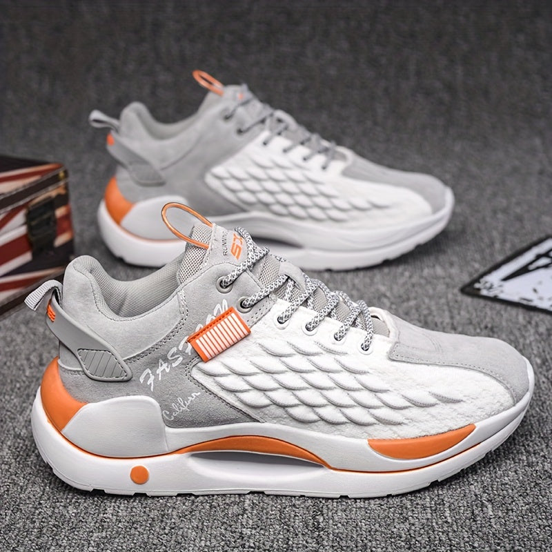 Men's Lace-up Sneakers Athletic Shoes Running Basketball Gym