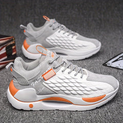 Men's Lace-up Sneakers Athletic Shoes Running Basketball Gym