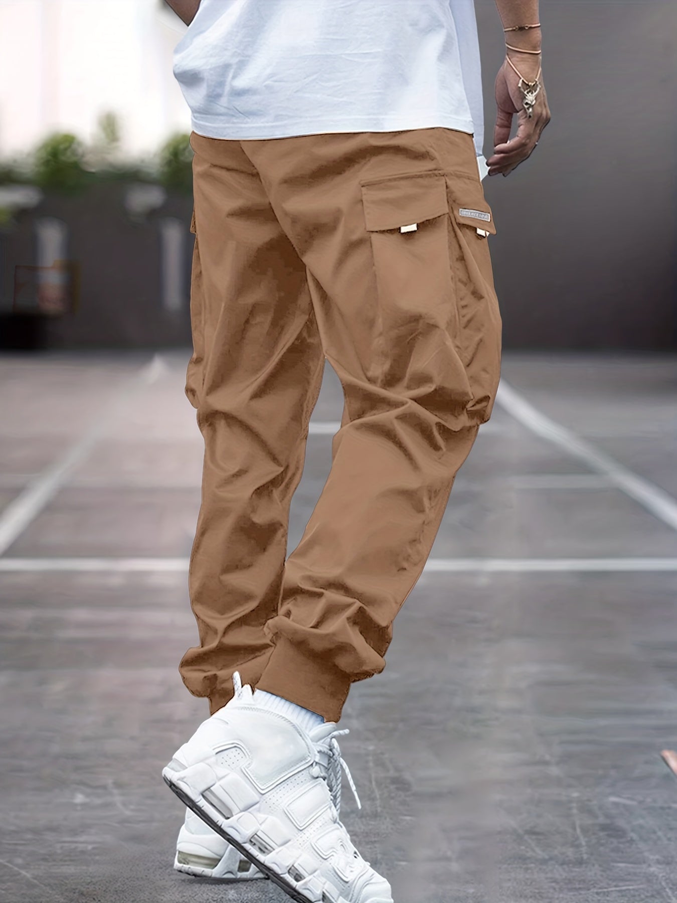 Men's Cargo Pants With Pockets Spring Autumn Outfits