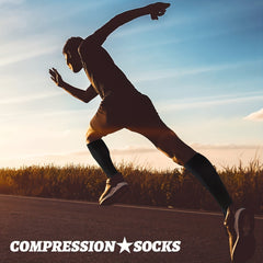 6 Pairs Copper Compression Socks Men Women 10-20 mmHg Circulation