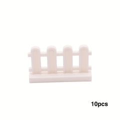 10pcs Wooden Building Blocks Set for Animal Scenes & Farm Toy Sets
