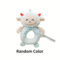 Musical Baby Rattle Toy Sheep Soft Polyester Soothing Music Vibrant Colors