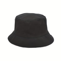 Leopard Print Bucket Hat Y2K Fisherman Cap Reversible