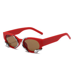 Steampunk Cat Eye Sunglasses UV400 Driving Glasses