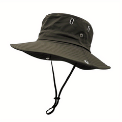 Wide Brim Sunshade Bucket Hat for UV Protection