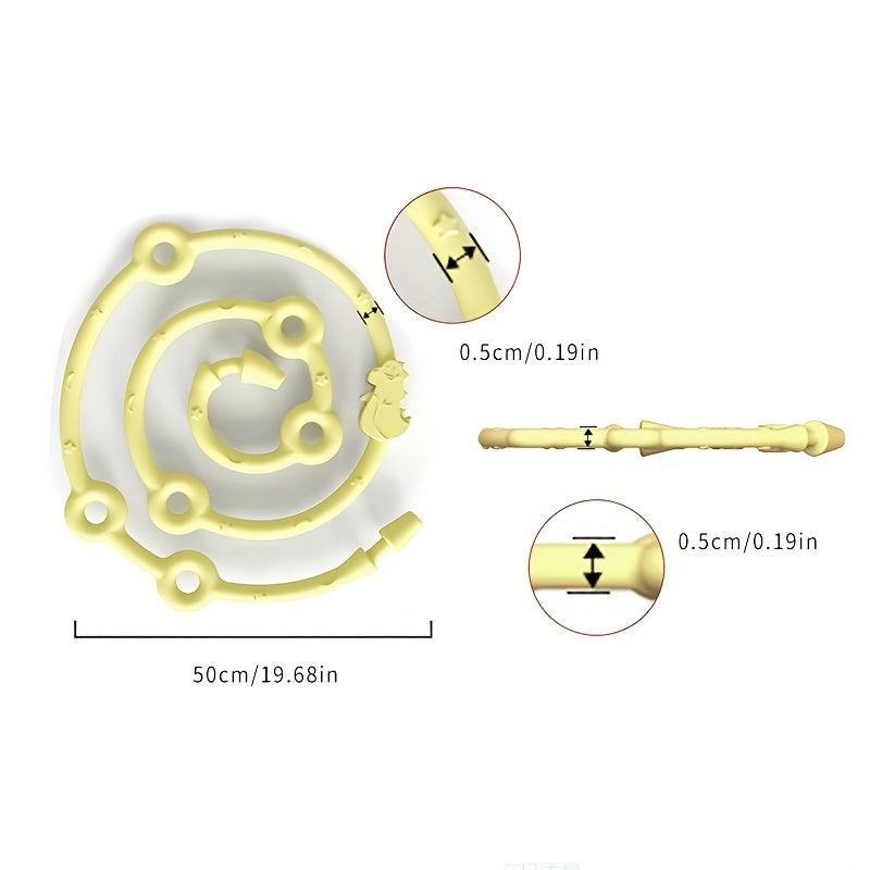 Baby Pacifier Chain Silicone Anti-drop Toy Rope