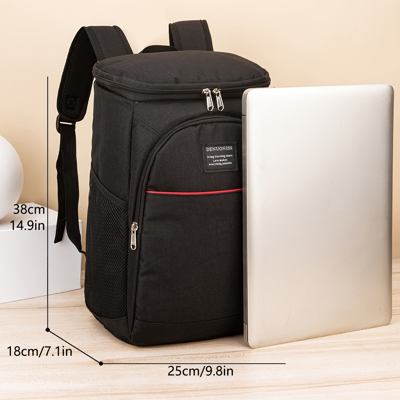 Portable Insulated Backpack Cooler Bag for Camping Picnic