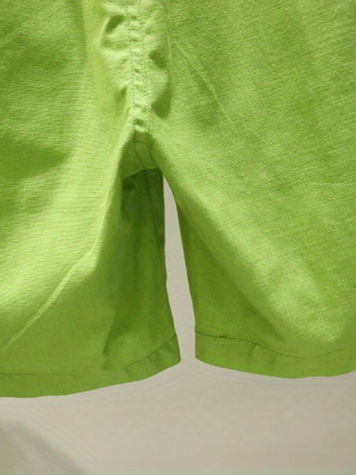 Kids Casual Cotton Linen Sweat Shorts Elastic Waist Thin Summer Shorts