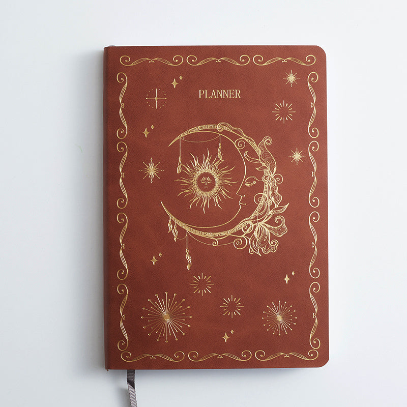 Undated Planner: Increase Productivity, Hit Goals, Soft Cover, Stickers