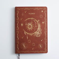 Undated Planner: Increase Productivity, Hit Goals, Soft Cover, Stickers