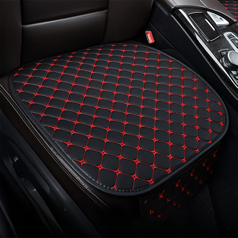 2pcs Car Seat Cover Waterproof Memory Foam With Phone Storage Bag