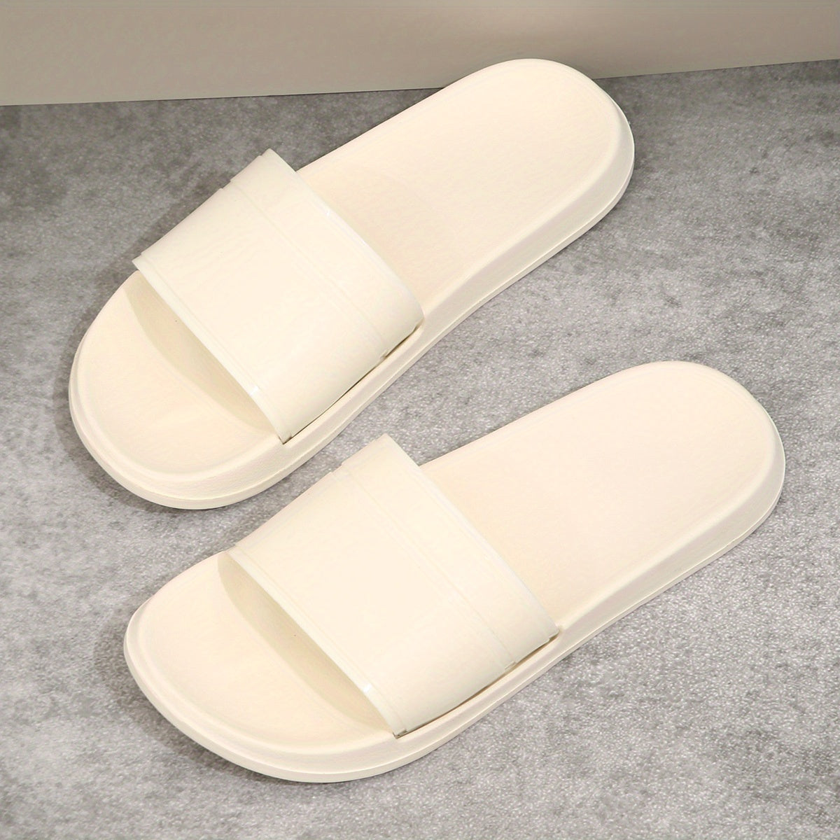 Women's Minimalist Pillow Slides Open Toe Non-slip Home Slides