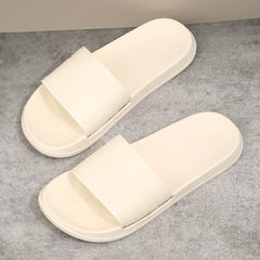 Women's Minimalist Pillow Slides Open Toe Non-slip Home Slides