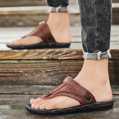Men's Thong Sandals Durable Non Slip Outdoor Sandals