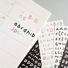 2pcs Cartoon DIY Journal Decorative Sticker Set