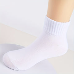 3 Pairs Boys High Elastic Breathable Comfy Socks For 4-12 Years