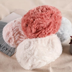 3pcs Soft Thick Mink Fur Faux Fur Yarn Eyelash Yarn For Crochet DIY Crafts