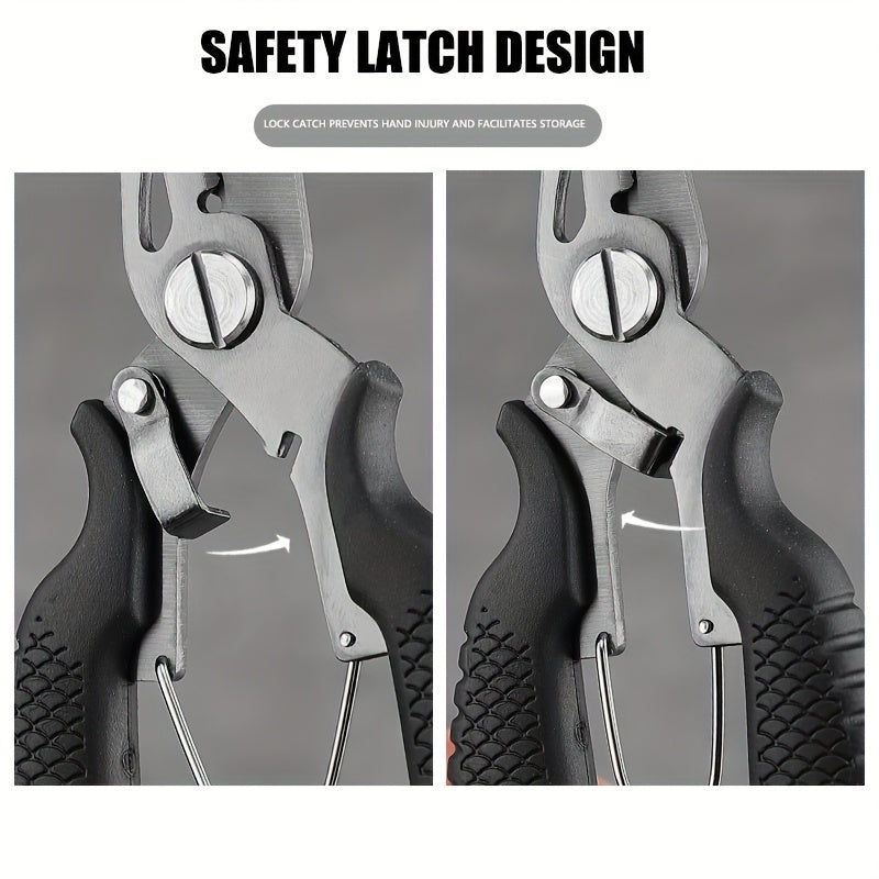 Stainless Steel Outdoor Fishing Pliers Lure Scissors