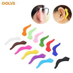 OOLVS Glasses Ear Grip Eyeglass Strap Holder Silicone Anti Slip for Glasses