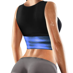 1pc Thin Sweat Vest Sauna Sweat Suit Body Shapewear Women