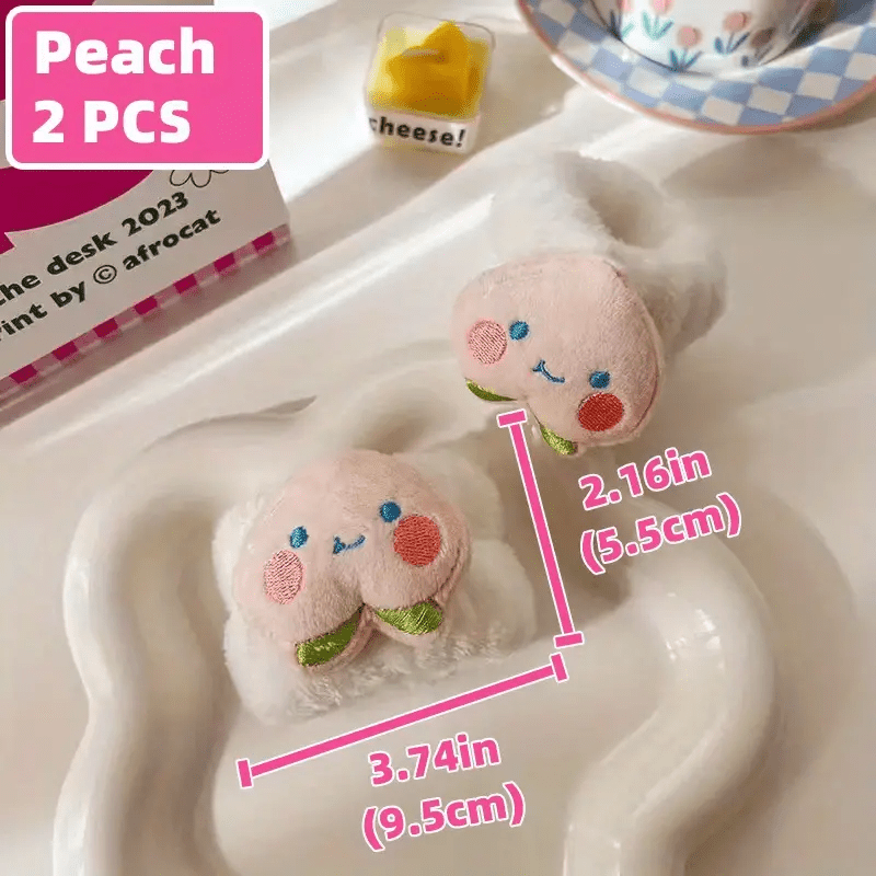 2pcs Cartoon Face Washing Wristbands Soft Absorbent Bath Wristband