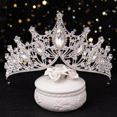 Rhinestone Crown Headband Wedding Bridal Hairband Party Tiara Decorations