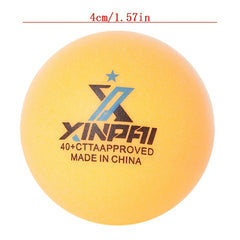 10pcs ABS Table Tennis Ball, High Elasticity, Outdoor Training