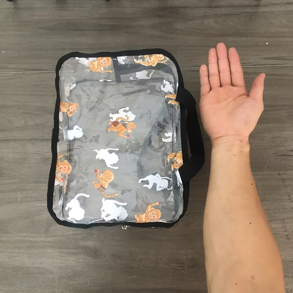 Large Capacity Toy Storage Bag Foldable Portable Travel Organizer