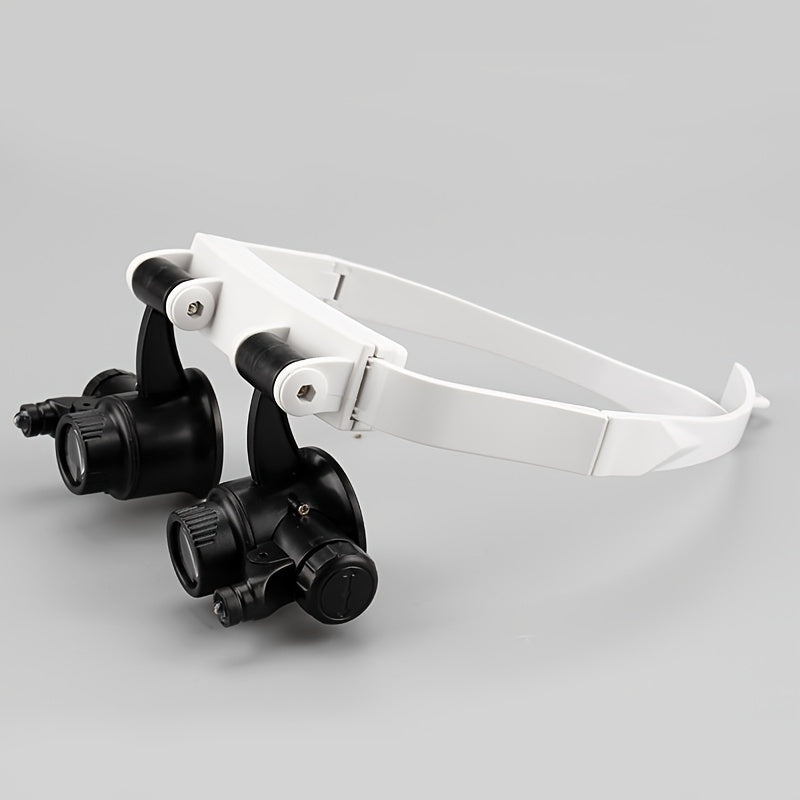 Head Magnifier With 2 LED Lights Hands-free HD Magnifier For Close Work Reading