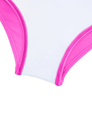 Girl's Swimsuit 3pcs Tankini Set & Cover Up Bathing Suit