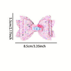 Large Bow Hair Clip Cute Hairpin for Baby Girls Party