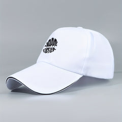 Happy Easter Embroidery Baseball Cap Lightweight Sun Hat