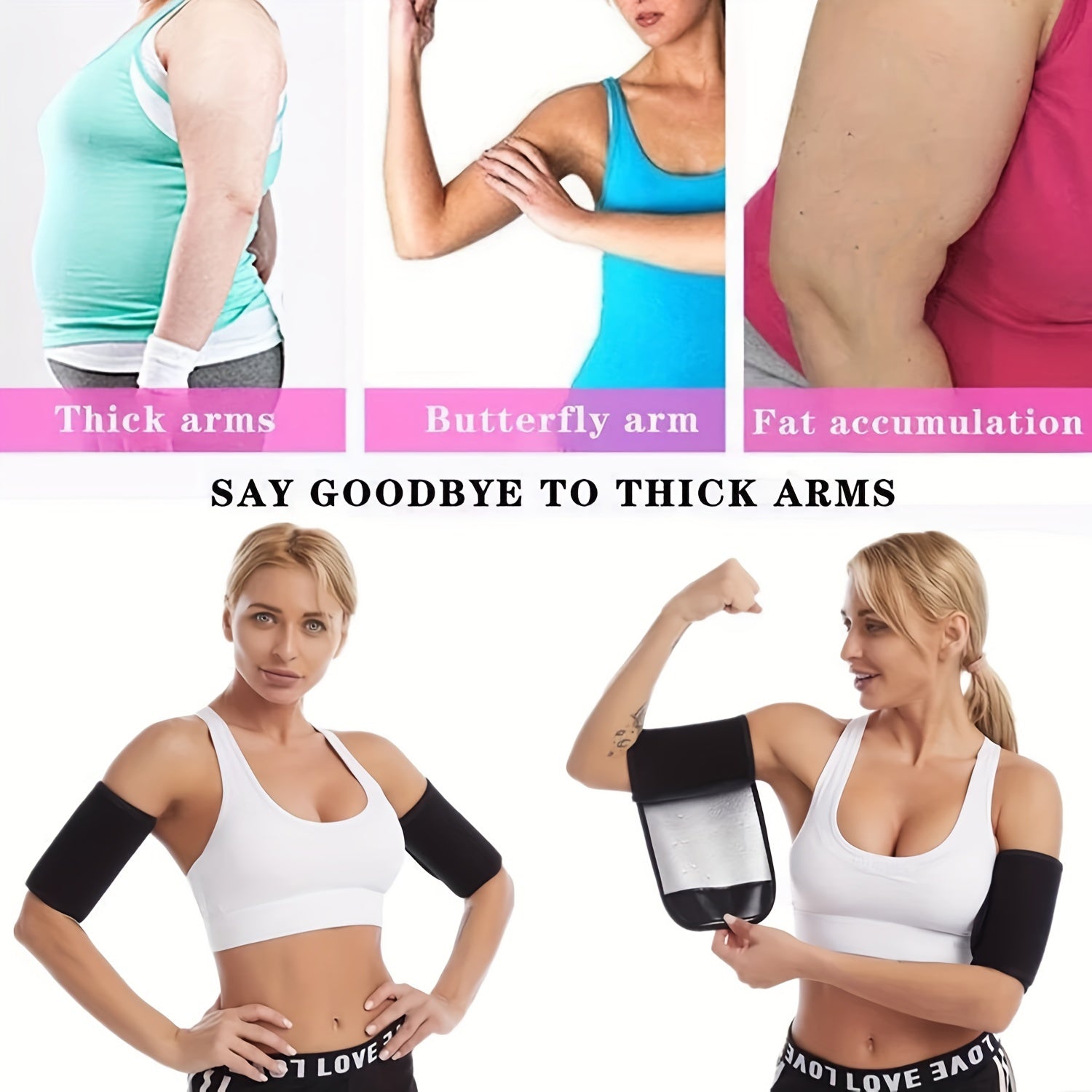 Arm Trimmer Adjustable Arm Shaping Strap for Loose Arms